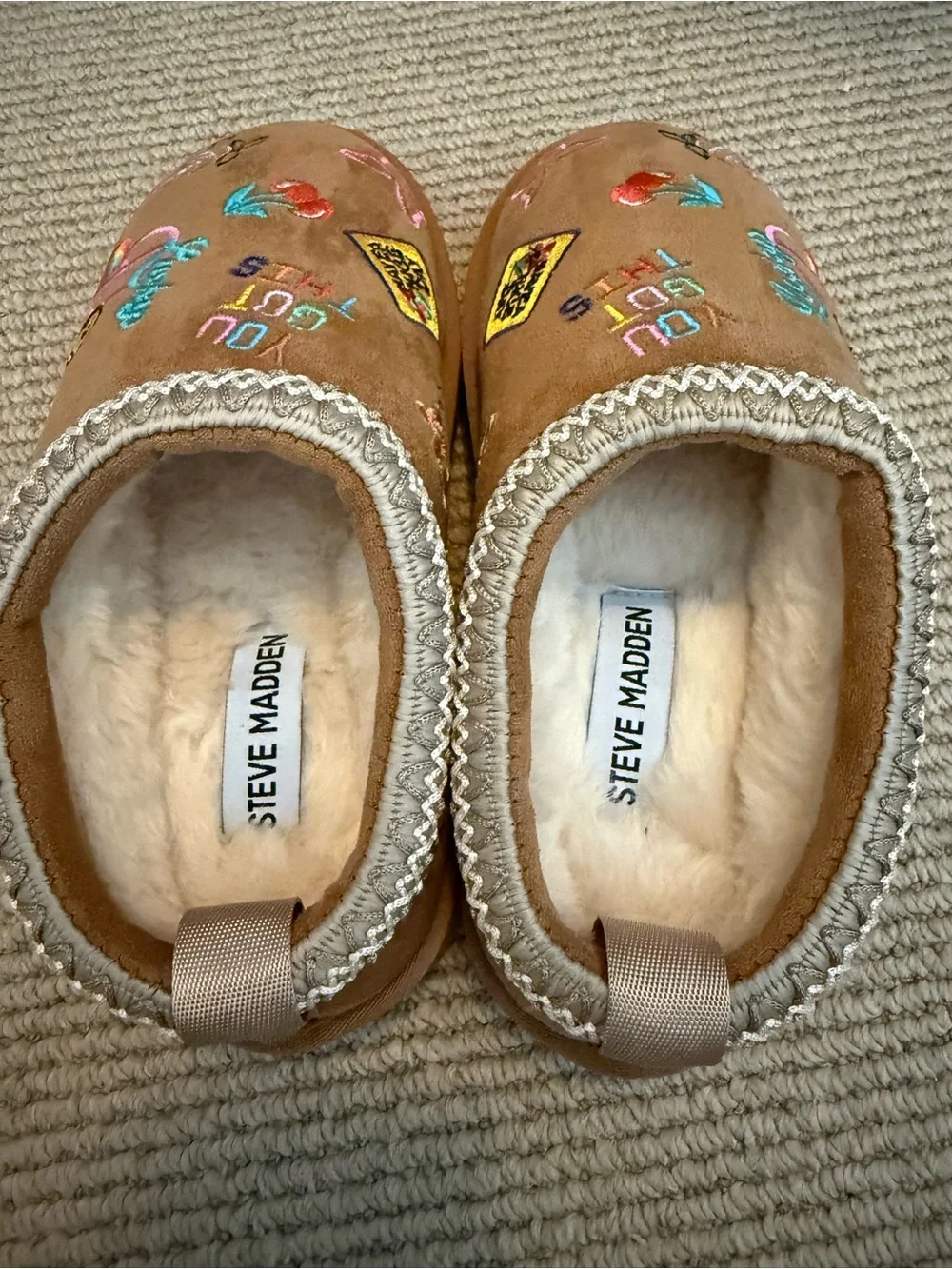 Steve Madden cozy slip